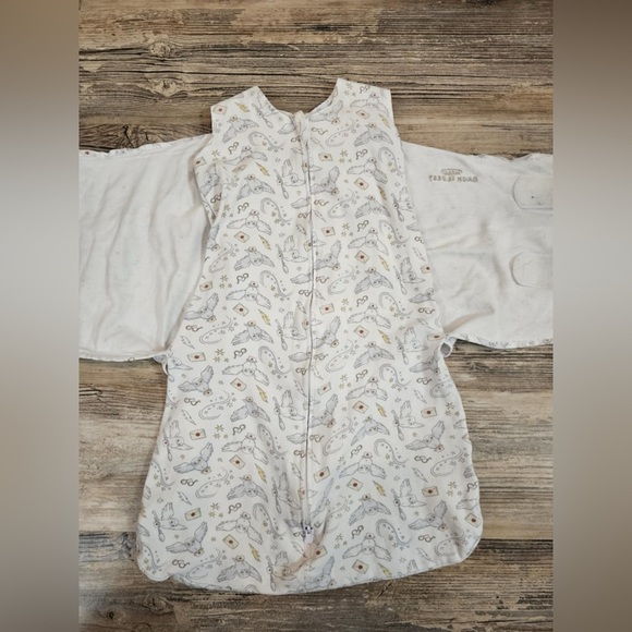 Halo Baby Sleepsack Swaddle Size Small 3-6 Months Harry Potter Hedwig Owl - Picture 3 of 5